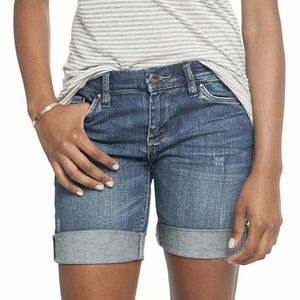 BLANK NYC STUDDED JEAN SHORTS